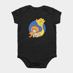 Happy Mermaid Baby Bodysuit